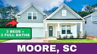 Greenville, SC New Construction Homes for Sale - Cooper Plan by DRB Homes in Iris Meadows