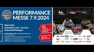 Carshow / Performance Messe im Süden 7.9.2024. Jetzt vormerken