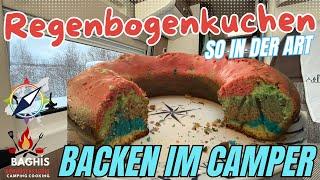 Camper-Küche : Regenbogenkuchen   mit Smutje Stephan ‍ - BKS Staffel 3 - Folge 8 (letzte Folge)