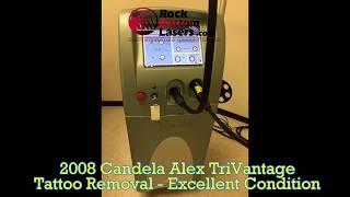 2008 Candela Alex Trivantage Tattoo Removal and KTP Laser - Excellent Condition