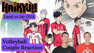 Volleyball Couple Reaction to Haikyu!! OVA 3: "Land vs Air"