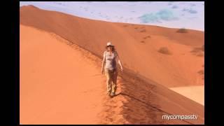 Sossusvlei Sand Dunes of the Namib Desert - Namibia - travel channel