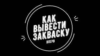 Ржаная закваска  для хлеба: как вывести впервые самостоятельно. [БЫСТРО!]