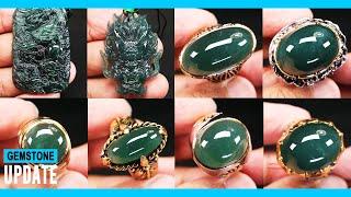 GEMSTONES UPDATE 16122024 - CINCIN LIONTIN GELANG GIOK BURMA JADEITE JADE BURMA TIPE A