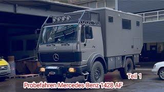 Probefahren - Mercedes Benz 1428 AF - Basisfahrzeug über 7,5t.