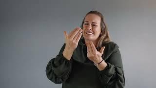 "Holy Place" by Becky Woodall in ASL