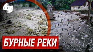 Стихийное бедствие в Азербайджане: ливни вызвали сели на многих реках