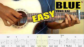 Blue (Yung Kai) Fingerstyle Guitar Easy  + TAB