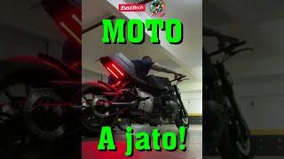 Moto a  jato no Brasil. Tem coragem de acelerar?