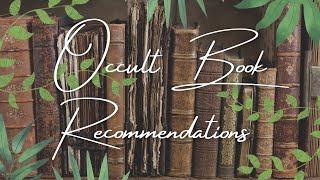 10 Random Occult & Witchy Book Recommendations || Occult Books