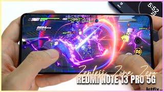 Redmi Note 13 Pro 5G Zenless Zone Zero Gaming test Update | Snapdragon 7s Gen 2 , 120Hz Display