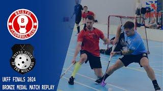 BRISTOL VS UCM | BRONZE MEDAL MATCH | UKFF FLOORBALL NATIONAL FINALS 2024 |  REPLAY