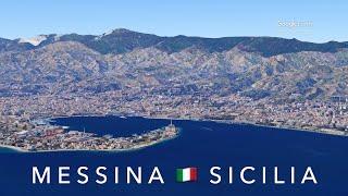 Messina Sicily  Google Earth 4K