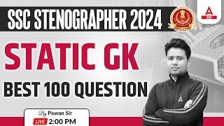 SSC Stenographer 2024 | SSC Steno Static GK By Pawan Moral | Best 50 Questions