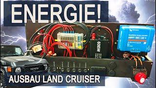 Camper-ELEKTRONIK-Setup im Land Cruiser: So baust du deine eigene SCHALTZENTRALE!️