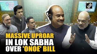 Massive uproar rocks Lok Sabha over ‘One Nation One Election’ bill