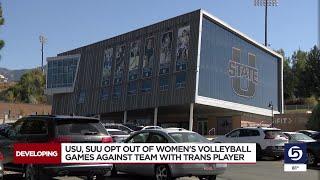 USU volleyball joins growing list forfeiting San Jose State University games over transgender player