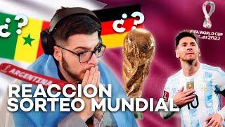 REACCION a SORTEO del MUNDIAL QATAR 2022