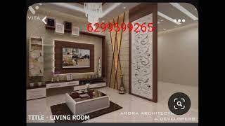 Wall Partition Design|| Partition Wall Of Living Room||MDF Jali Design #City interior designer #