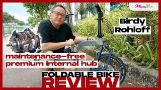 Birdy Rohloff Foldable Bicycle Review: Premium 14-Speed Internal Hub!