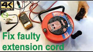 How to troubleshoot a faulty extension cord