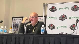 Wake Forest Basketball post-Michigan press conference