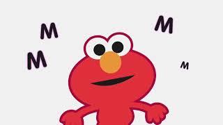 M is for  Monkey  #elmo #throwbacktvmovies