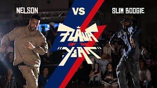 SLIM BOOGIE VS NELSON - POPPING SEMI FINALS - FLAVA OF THE YEAR 2023