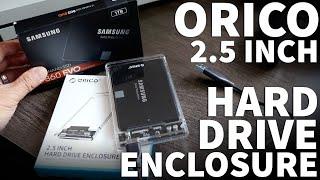 Orico 2.5 Inch USB 3.0 Hard Drive Disk HDD External Enclosure - Hard Drive Enclosure How to Use