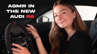 ASMR IN THE NEW AUDI R8! #AUDI #AUDIR8 #FUTUREISANATTITUDE #AUDIASMR8 #ASMR