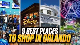 Orlando Florida Shopping: A Guide to Orlando's 9 Best Malls, Outlets & Boutiques | Orlando Shopping