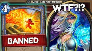Hearthstone, but Class Cards are BANNED