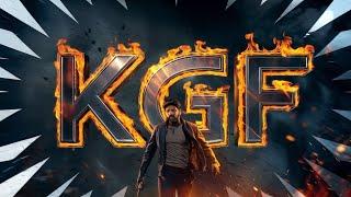 KGF Title Card Effect || KGF Fonts || KGF Fire Font || Tech Geeky Nerd