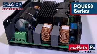 Murata Power Solutions - PQU650 Series of Medical & Industrial AC/DC Power Supplies