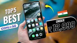 TOP 5 : Best 5G Gaming Phones under ₹12,999 rupees 2024 | #under13krupees | Non Samsung