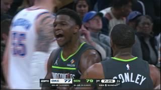 Anthony Edwards picks up his 14th technical foul of the season | NBA on ESPN