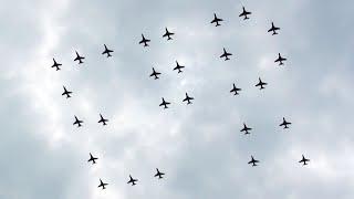   Amazing Aircraft Flypasts Over Windsor Castle, Queens Diamond Jubilee 2012.