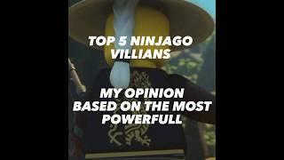 Top 5 ninjago villians #viral #ninjago #legoninjago #shortvideo #lego #edit #feed #feedshorts