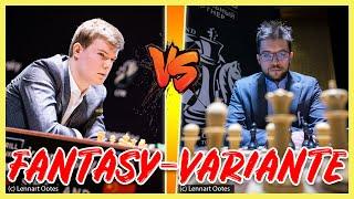 GEWINNEN mit der Fantasy-Variante || Vachier-Lagrave vs. Alekseenko || Kandidatenturnier 2020/21