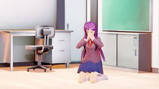 Sad Cat Dance | [DDLC MMD]