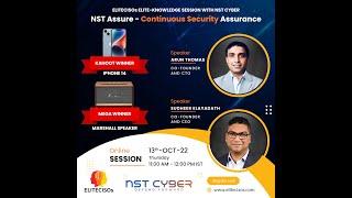 EliteCISOs - NST Cyber Session - Continuous Security Assurance