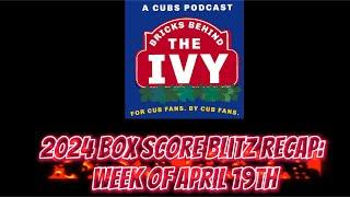 Chicago Cubs Weekly Recap: Scores & Highlights from April 19th-25th | Bricks Behind the Ivy