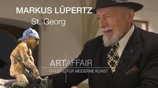 Markus Lüpertz - St. Georg - Bronze Neue Edition by Art Affair