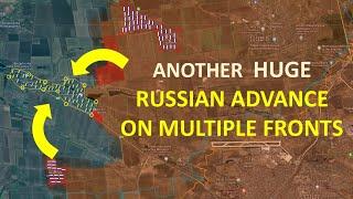 Huge Russian Advance On Multiple Fronts l Russia Reach The Center OF Novomykhalivka And Pervomaiske