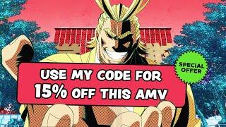 Use My Code for 15% Off This AMV - Kumoricon 2024 AMV Contest - Best in Show Winner