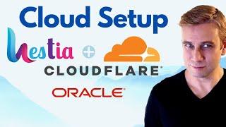 HestiaCP with Cloudflare - Web and Email setup on Oracle Cloud