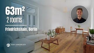 APARTMENT TOUR : 2 rooms in Berlin Friedrichshain