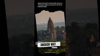 Angkor Wat: Cambodia's Grand Monument!  #shorts #shortvideo