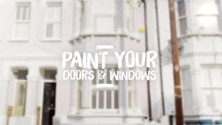 How to Paint Exterior Doors and Windows with Dulux Weathershield