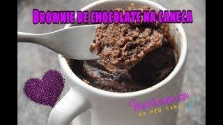 Brownie de Caneca em 1 minuto esta pronto!!!
